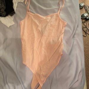 pink bodysuit